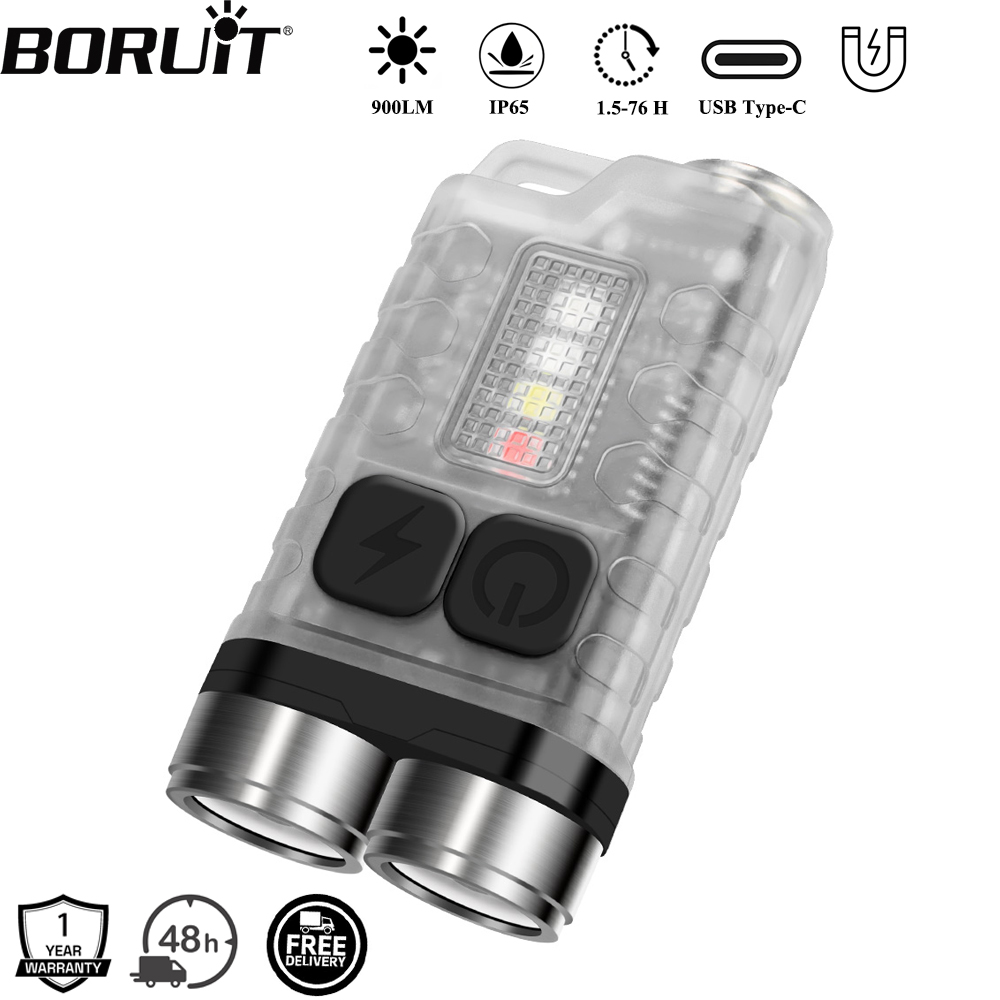 Fishing Light - BORUiT V3 LED Keychain Portable 900LM