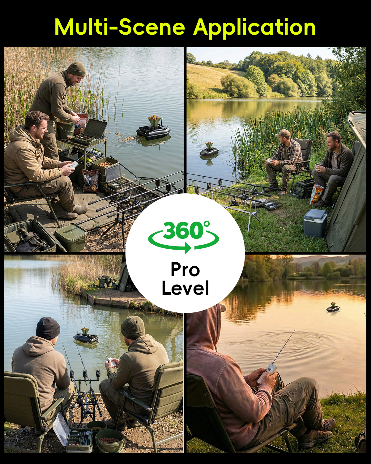360° Rotating Bait Dispenser & - Fishing Gps recensione e prezzo