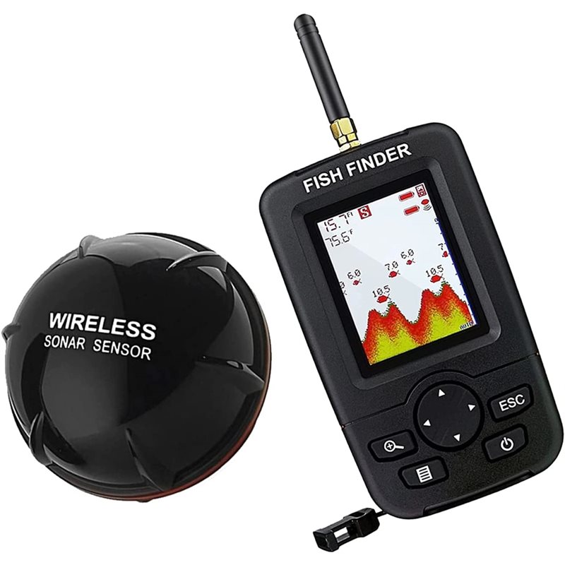 Wireless Sonar Fish Finder, Po - Fish Finder Portable recensione e prezzo