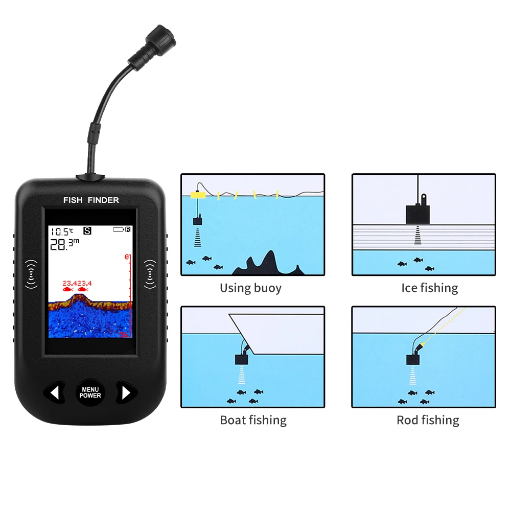 Alarm 100M Portable Sonar Fish - Fish Finder Portable recensione e prezzo