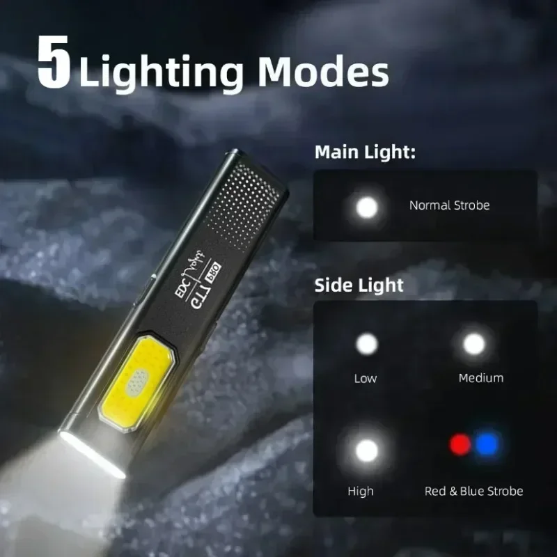 Mini LED Flashlight USB C Rech - Fishing Light recensione e prezzo