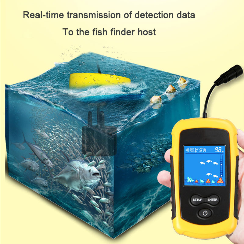 100M Wired Color Screen Portab - Fish Finder Portable recensione e prezzo