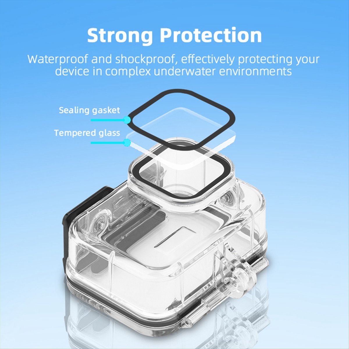 M05K 60M Waterproof Case for G - Underwater Camera recensione e prezzo