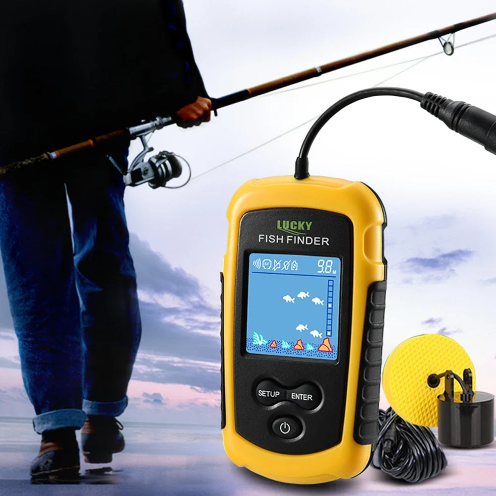 Lucky LCD Color Screen Portabl - Fish Finder Cable recensione e prezzo