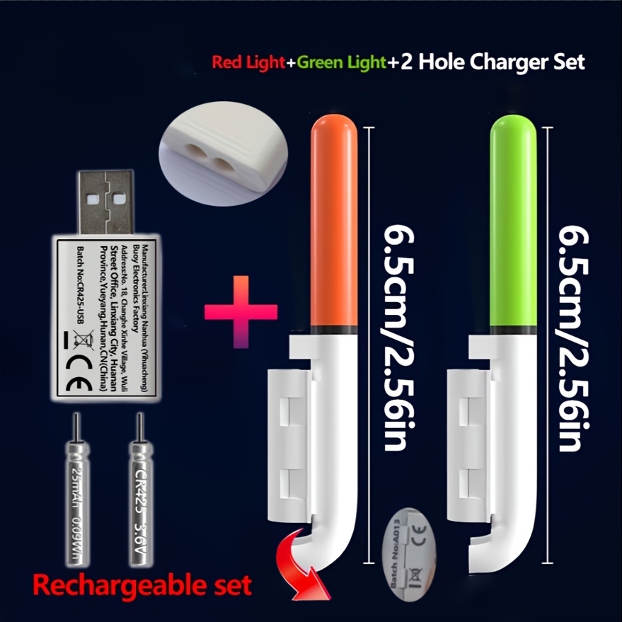Fishing 5-Piece Set (2 Rod Tip - Fish Finder Charger recensione e prezzo