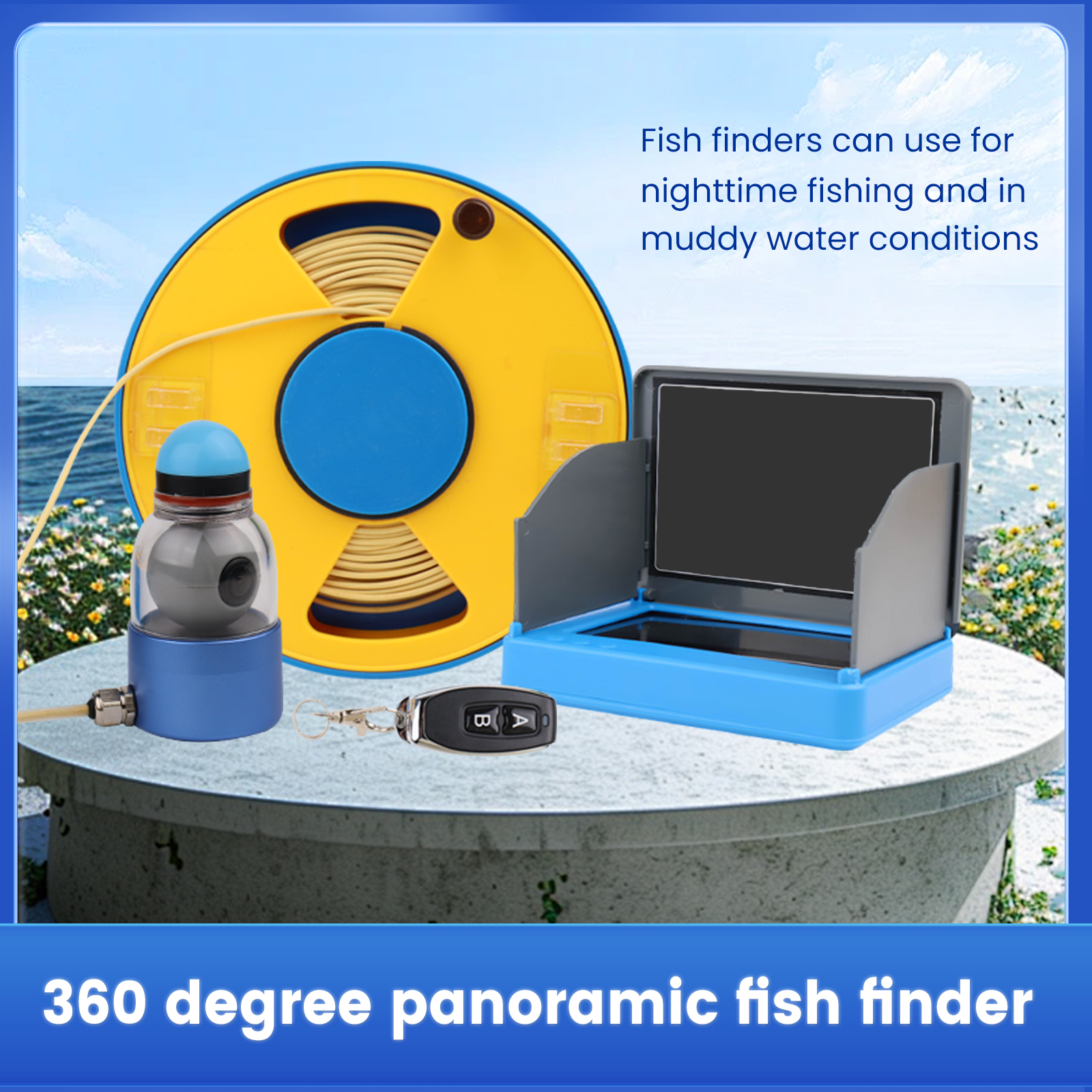 WIFI 360° Underwater Fishing C - Fish Finder Portable recensione e prezzo