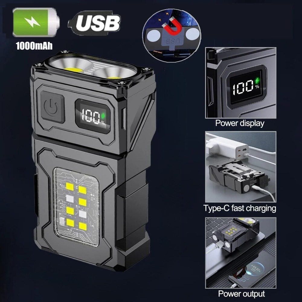 180° Rotatable LED Flashlight  - Fishing Light recensione e prezzo