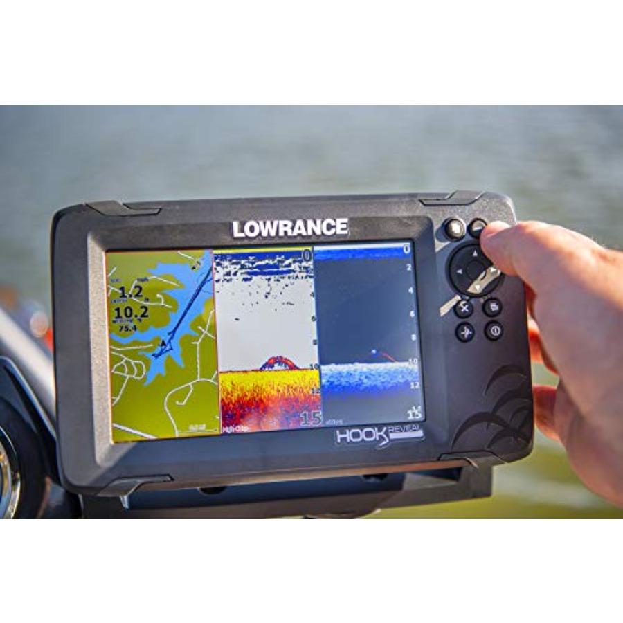 5-inch Fish Finder with SplitS - Fish Finder Transducer recensione e prezzo