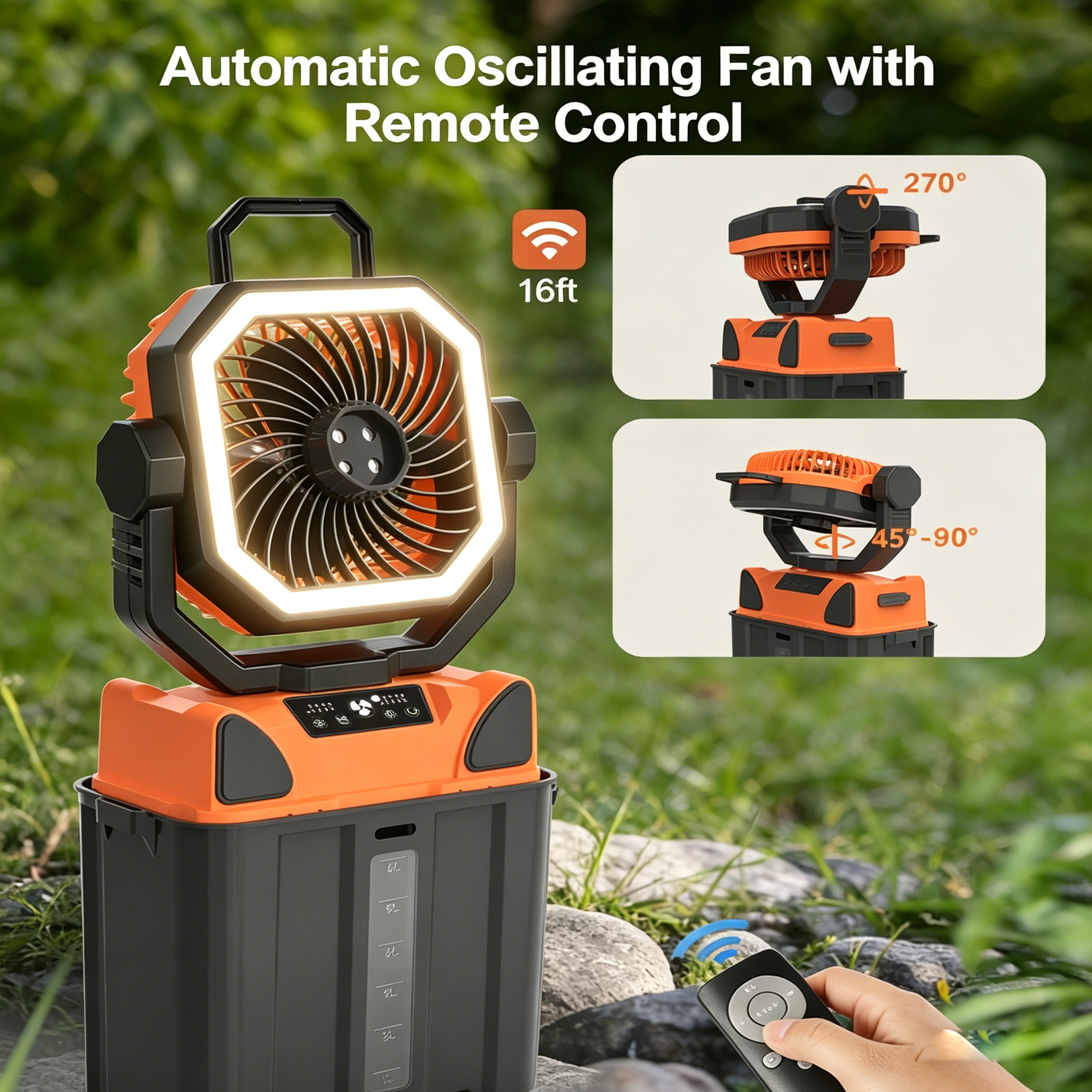 30000mAh Spray Camping Fan wit - Fish Finder Battery recensione e prezzo
