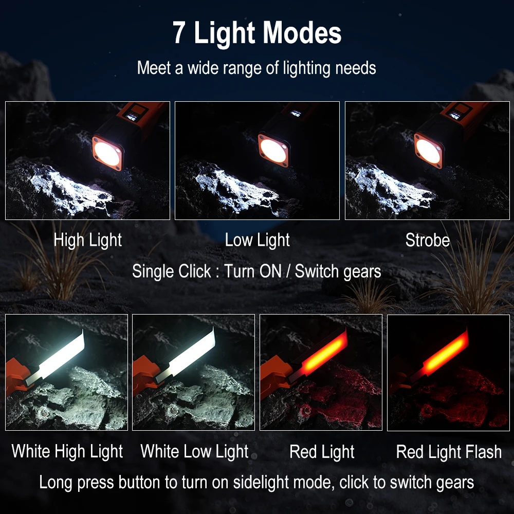 BORUiT 300LM LED Work Light Zo - Fishing Light recensione e prezzo