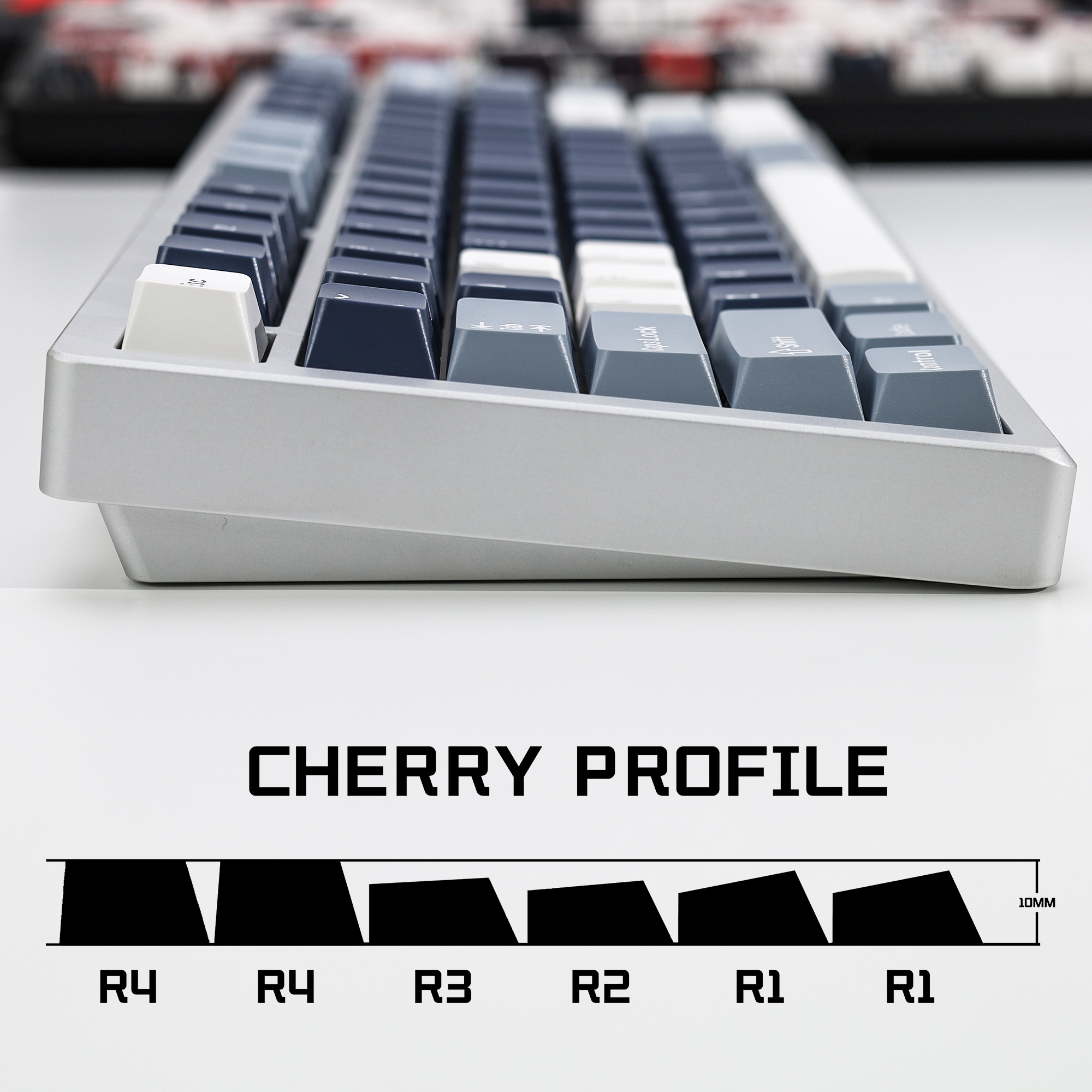 KBDiy Fishing Keycaps ISO PBT  - Fishing Gps recensione e prezzo
