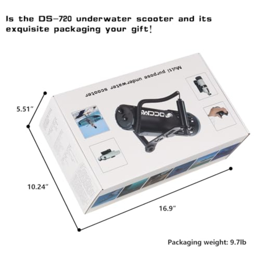 Underwater scooter for surfing - Underwater Camera recensione e prezzo
