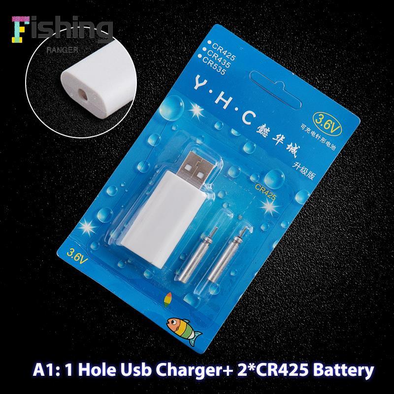 Rechargeable Battery CR425 USB - Fish Finder Charger recensione e prezzo