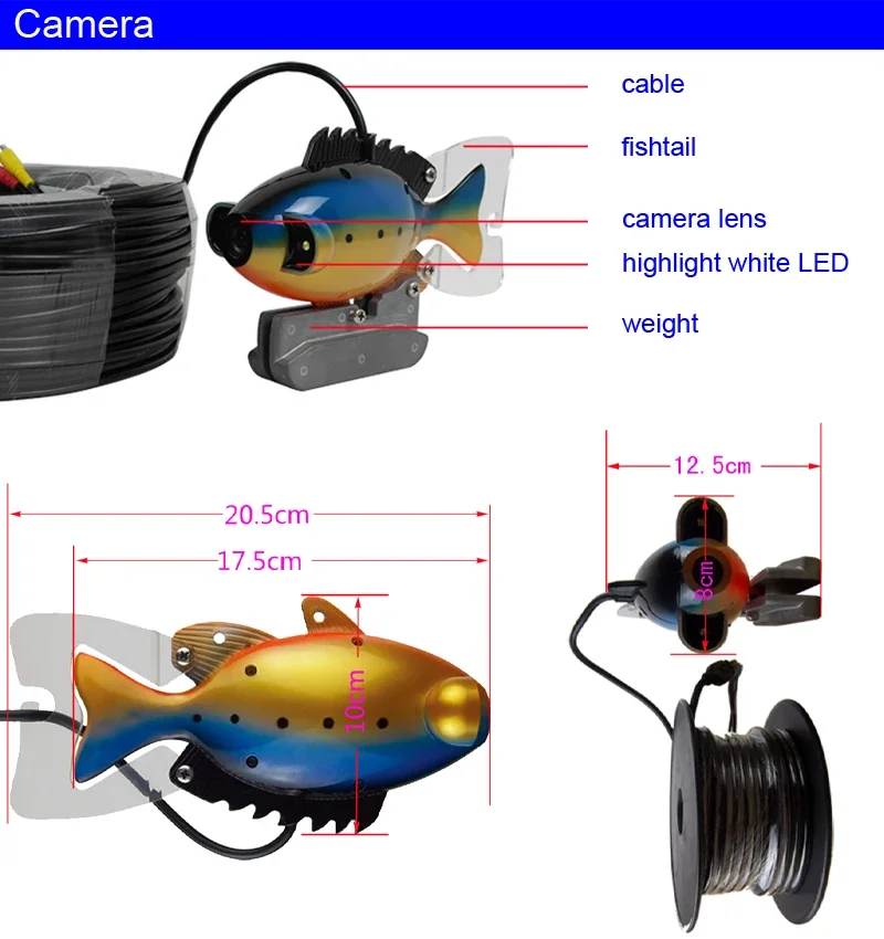 SY801 Full Waterproof Underwat - Fish Finder Portable recensione e prezzo