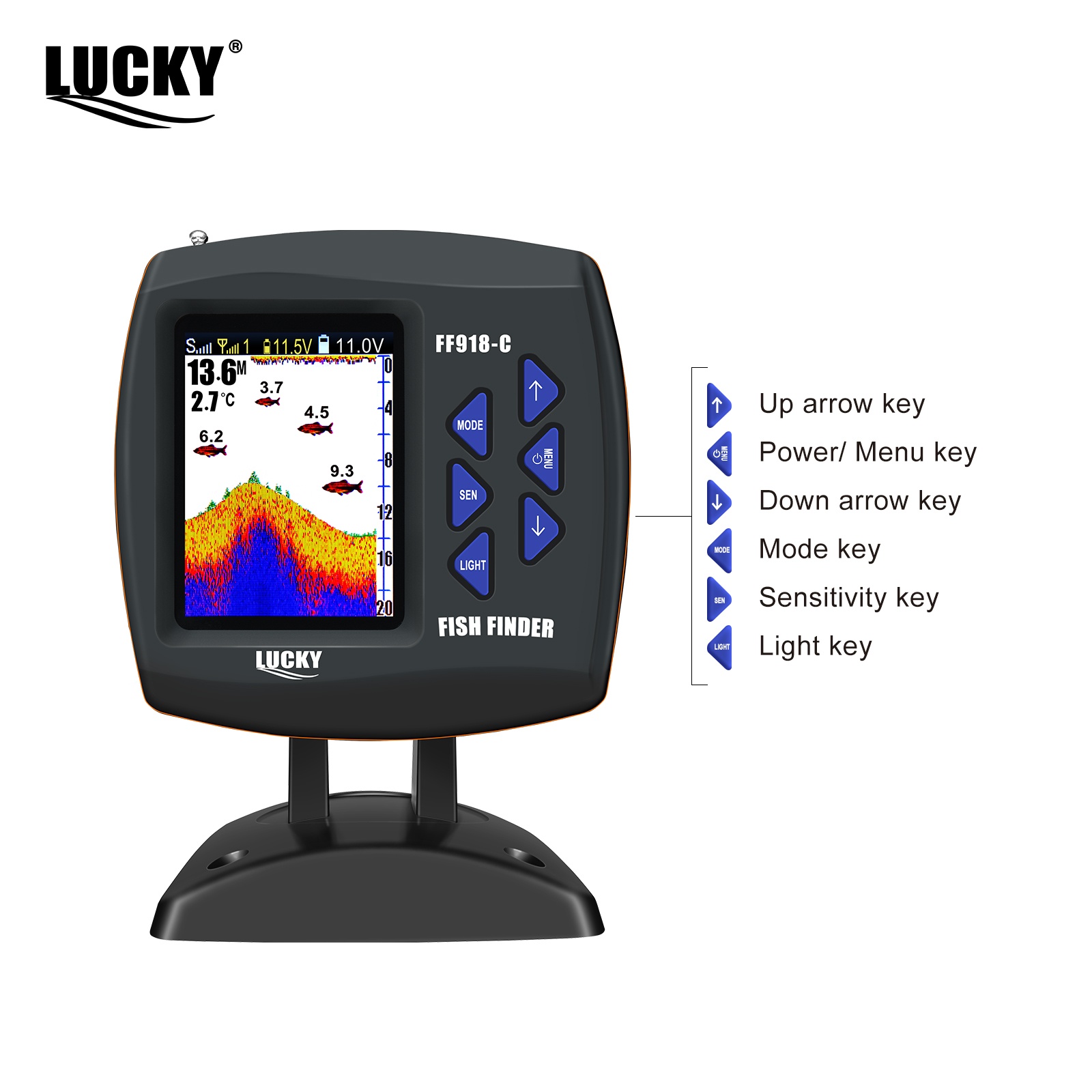 Lucky FF918 Wireless Remote Co - Fish Finder Cable recensione e prezzo