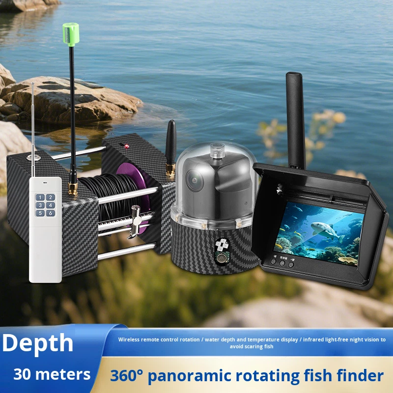 360 Degree Panoramic Rotating  - Fish Finder Portable recensione e prezzo