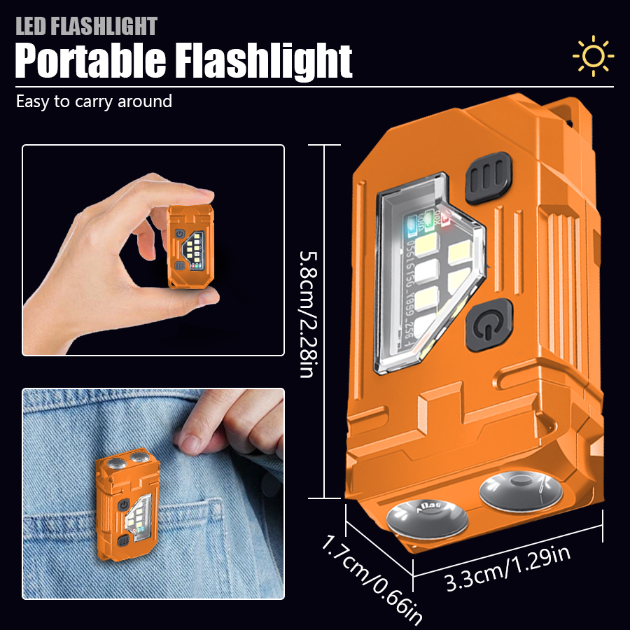 Mini Keychain EDC Flashlight R - Fishing Light recensione e prezzo
