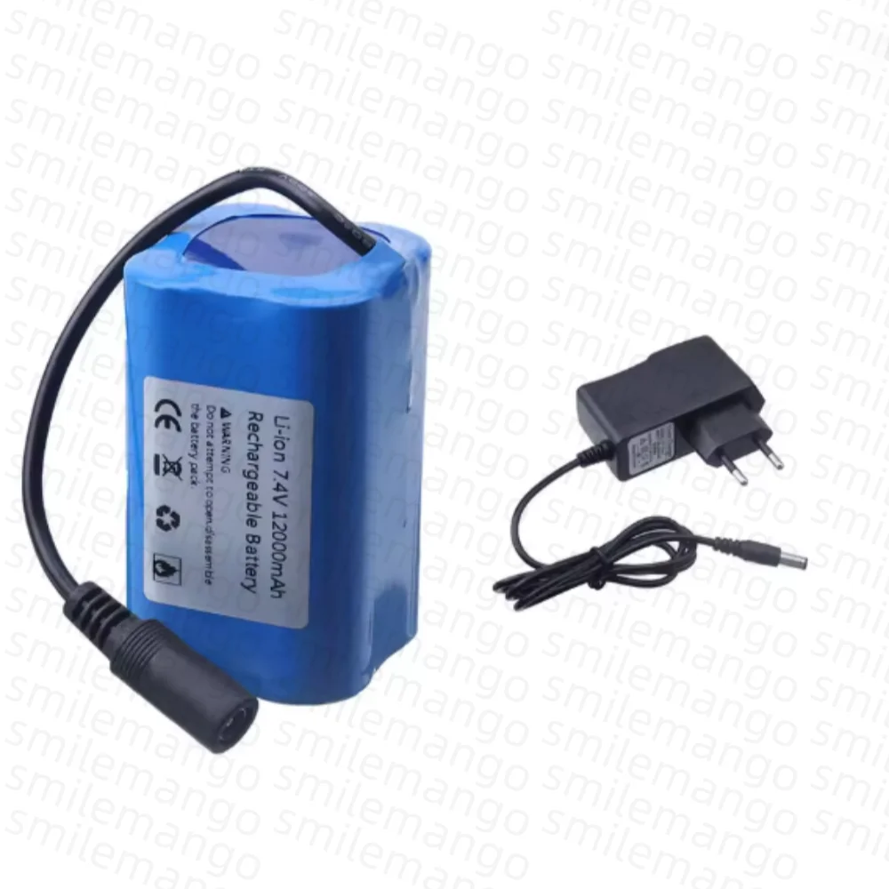 7.4V 12000mAh Battery with USB - Fish Finder Charger recensione e prezzo
