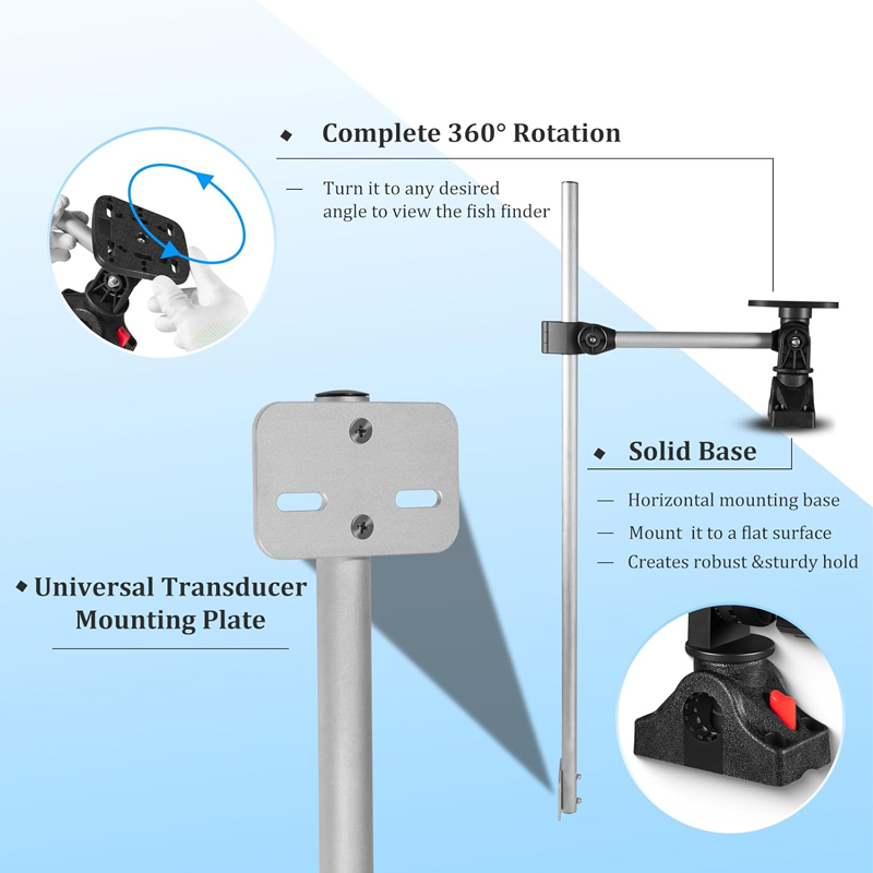 360° Rotation ,Marine Fish Fin - Fish Finder Mount recensione e prezzo