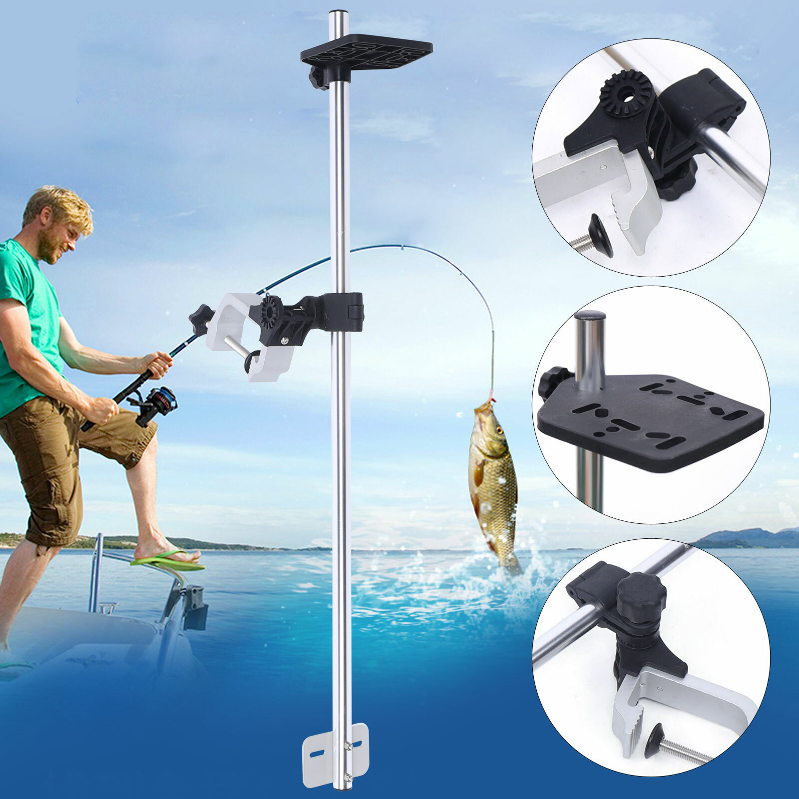 Portable 360° Adjustable Trans - Fish Finder Mount recensione e prezzo