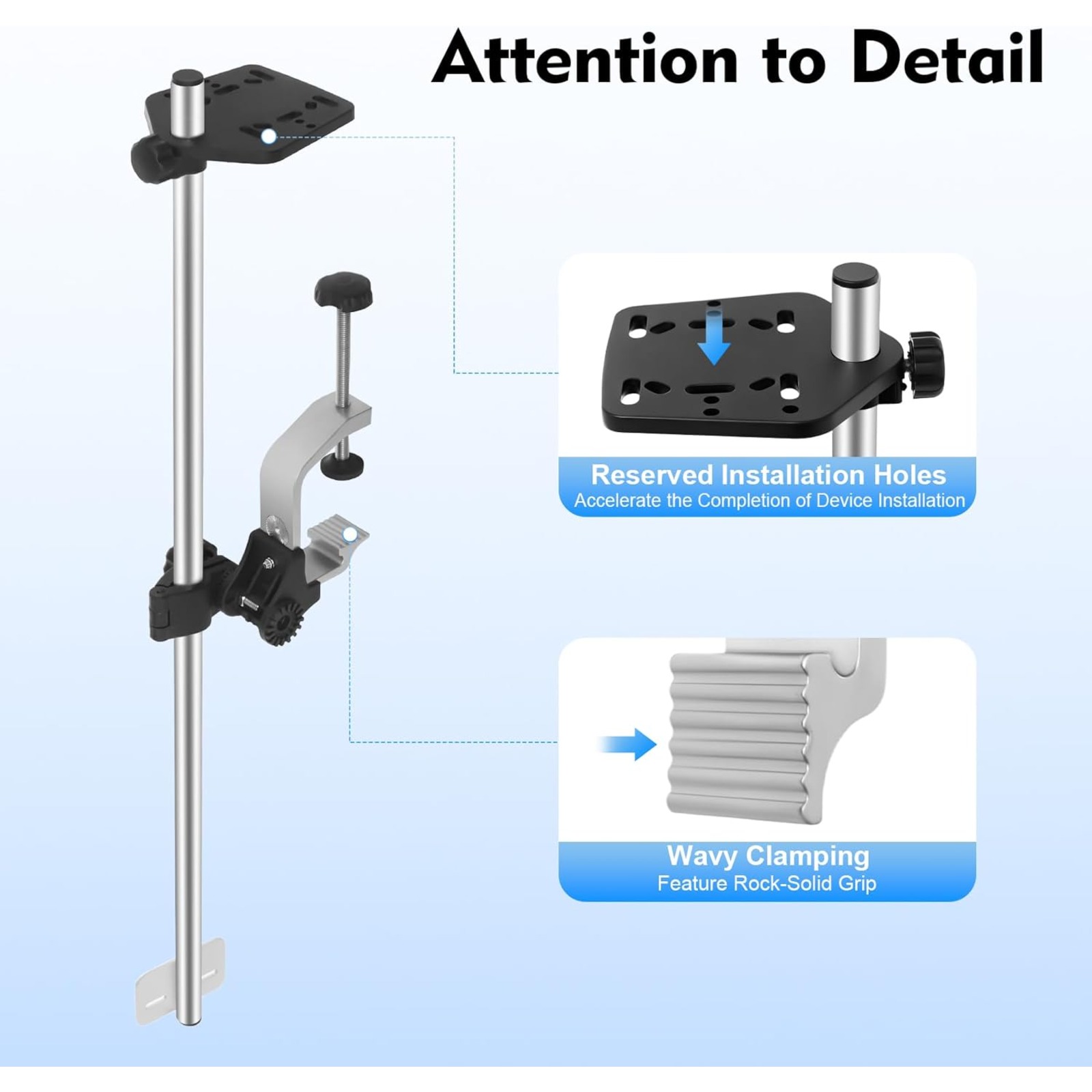 Portable 360° Adjustable Trans - Fish Finder Mount recensione e prezzo