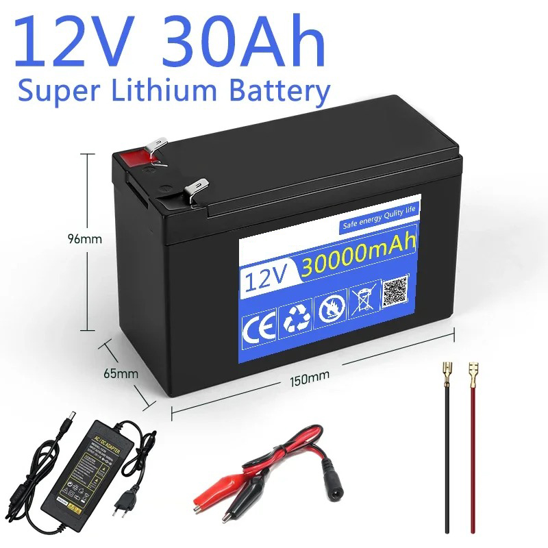 12V 30Ah Lithium 18650 Deep Cy - Fish Finder Charger recensione e prezzo