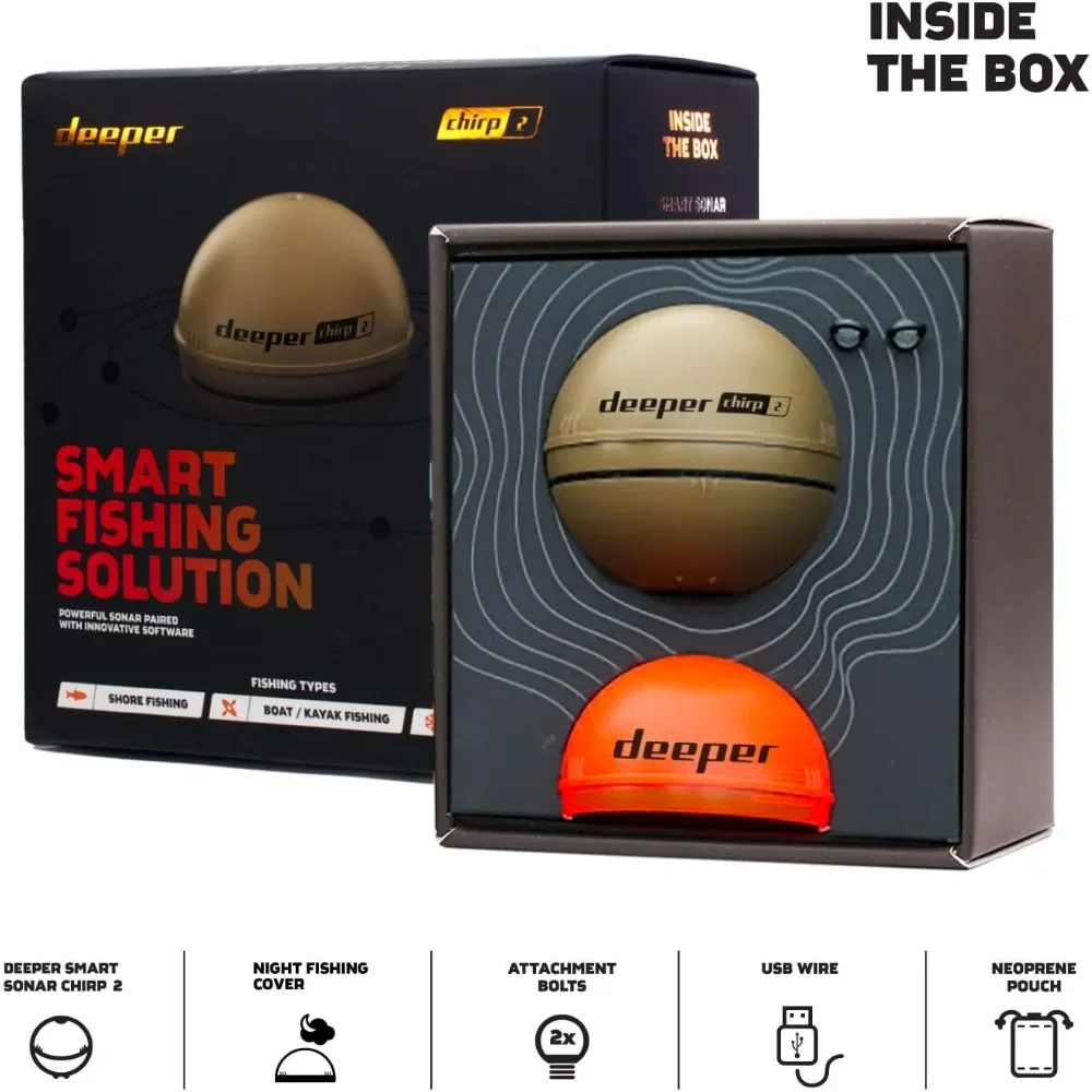 A  Chirp 2 Sonar Fish Finder - - Fish Finder Portable recensione e prezzo
