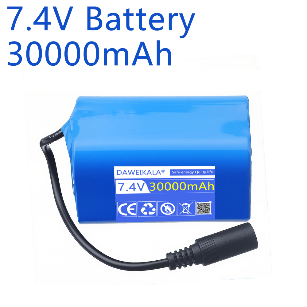 7.4V 30000mAh Battery with USB - Fish Finder Charger recensione e prezzo