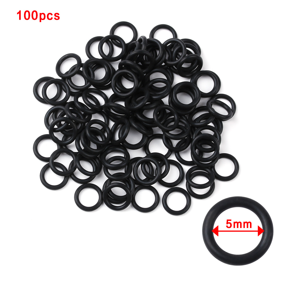 100 PCs Black Rubber O-Rings S - Bite Indicator recensione e prezzo