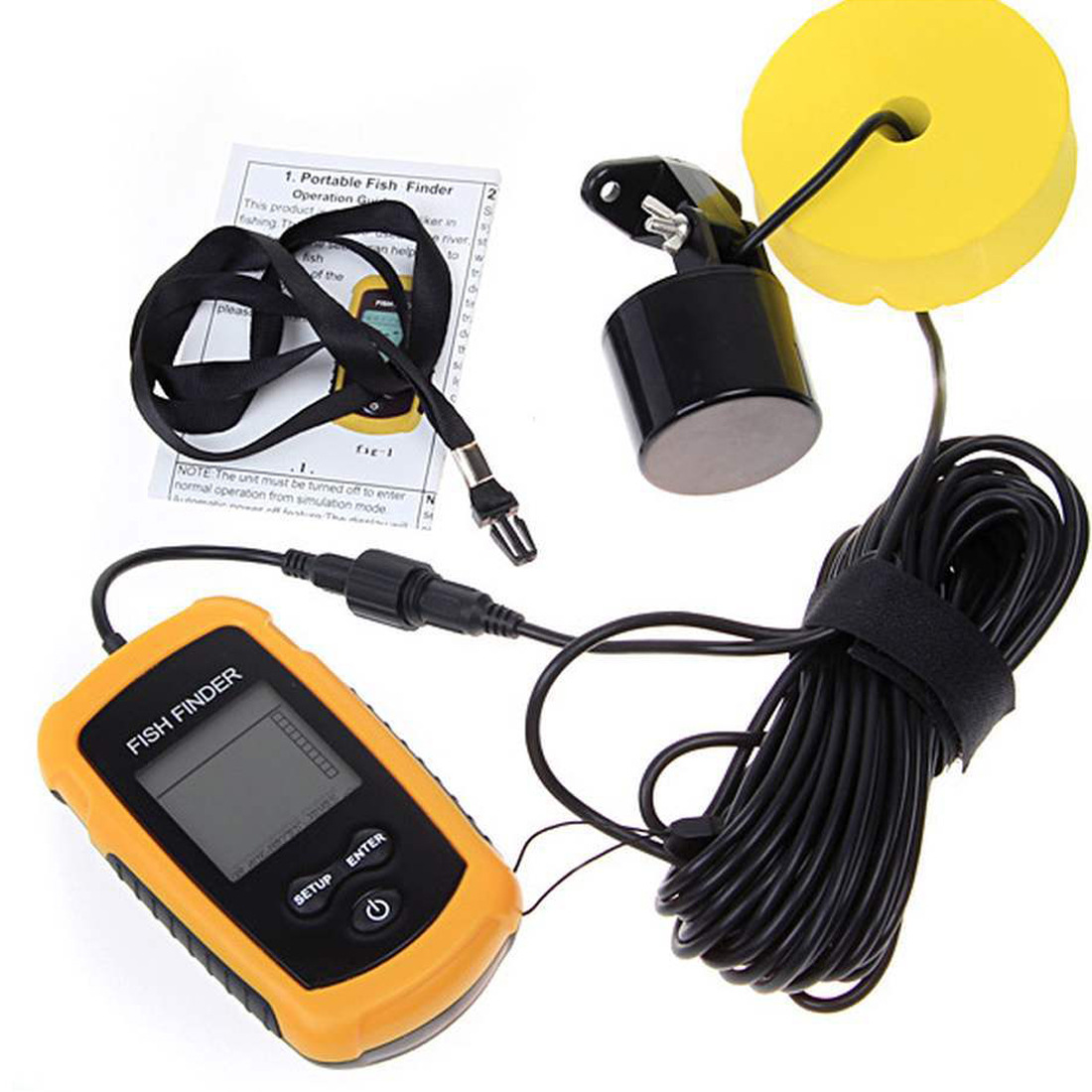 Alarm 100M Portable Sonar Fish - Fish Finder Portable recensione e prezzo