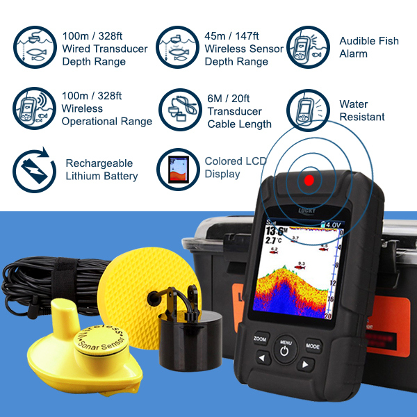 FF718LiC 2-in-1 LUCKY Fishfind - Fish Finder Cable recensione e prezzo