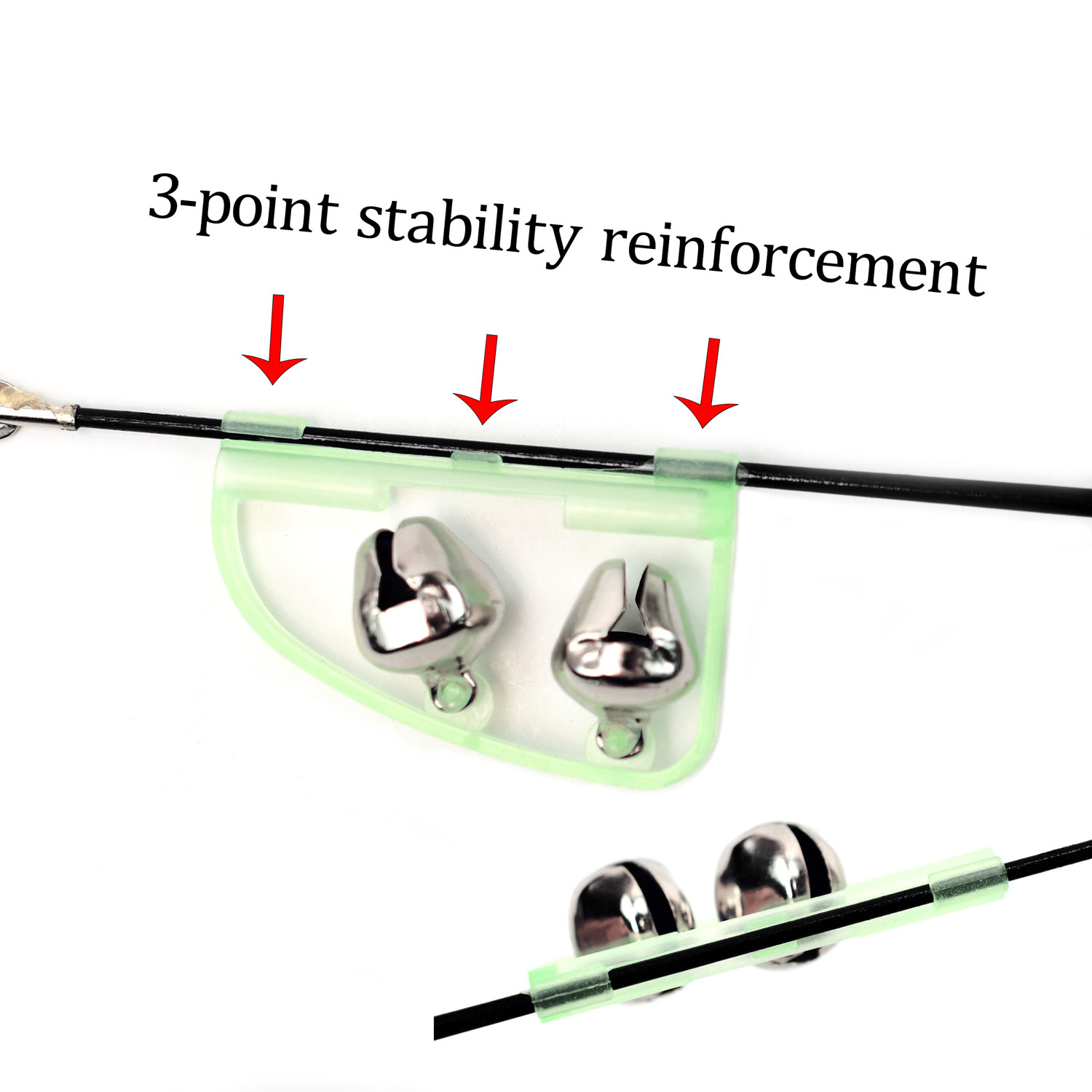 Topranc Double Bells Fishing B - Bite Indicator recensione e prezzo