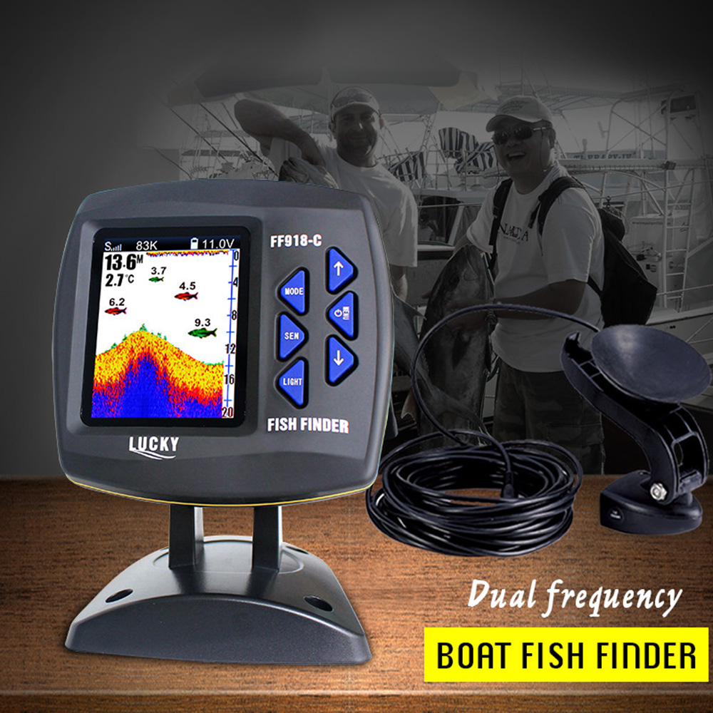 FF918-C100DS Color Screen Wire - Fish Finder Gps recensione e prezzo