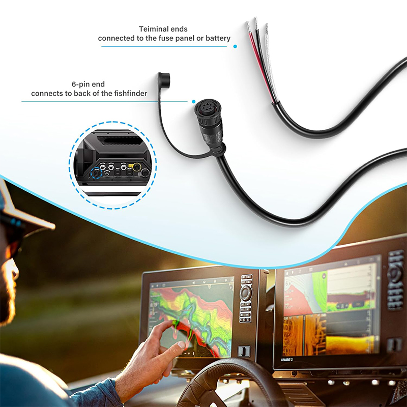 720110-1 PC13 Power Cable for  - Fish Finder Cable recensione e prezzo