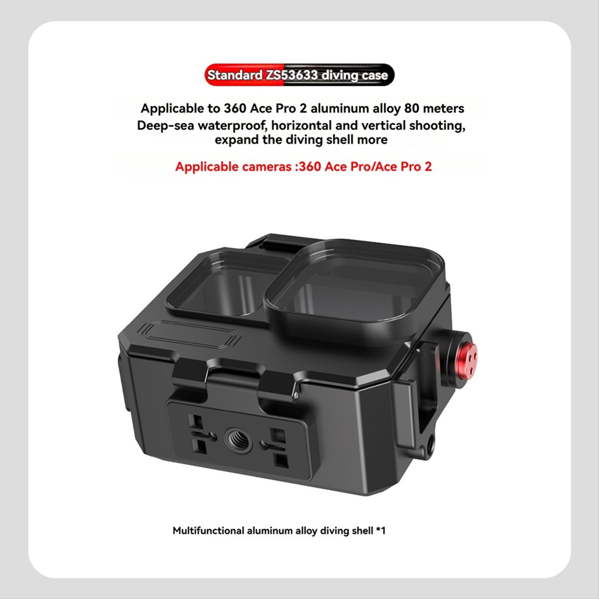 M05K 263FT/80M Waterproof Case - Underwater Camera recensione e prezzo