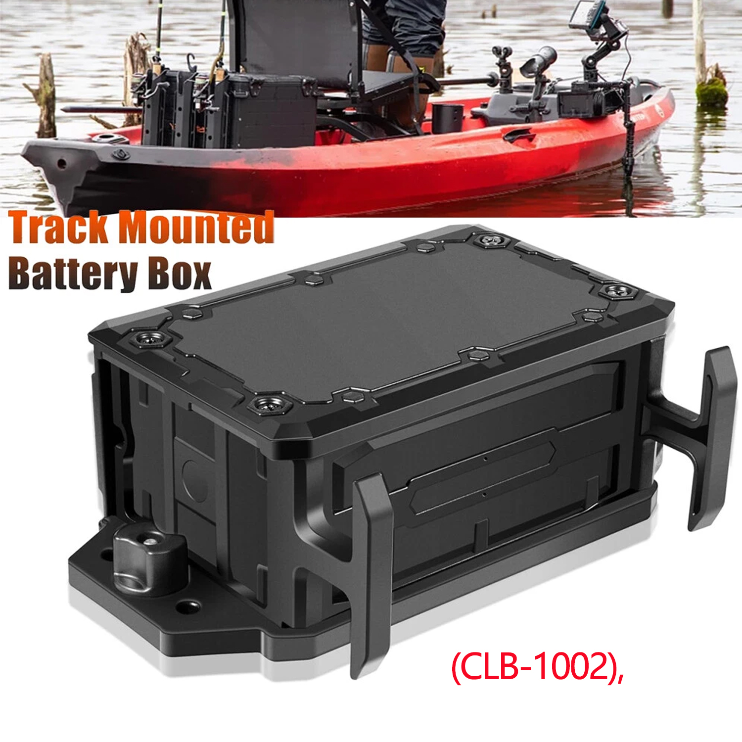 Track Mounted Battery Box for  - Fish Finder Mount recensione e prezzo
