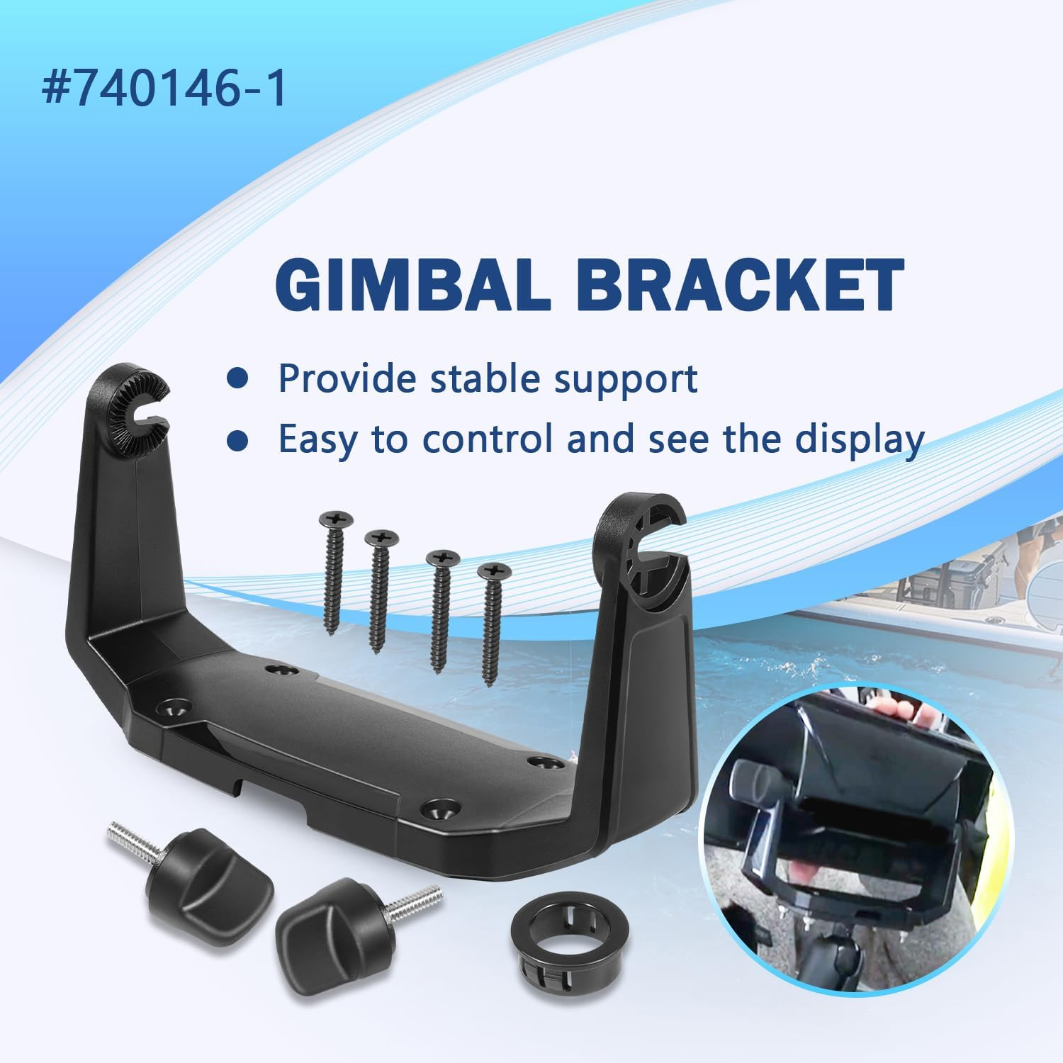 740146-1 Gimbal Mount Kit Comp - Fish Finder Mount recensione e prezzo