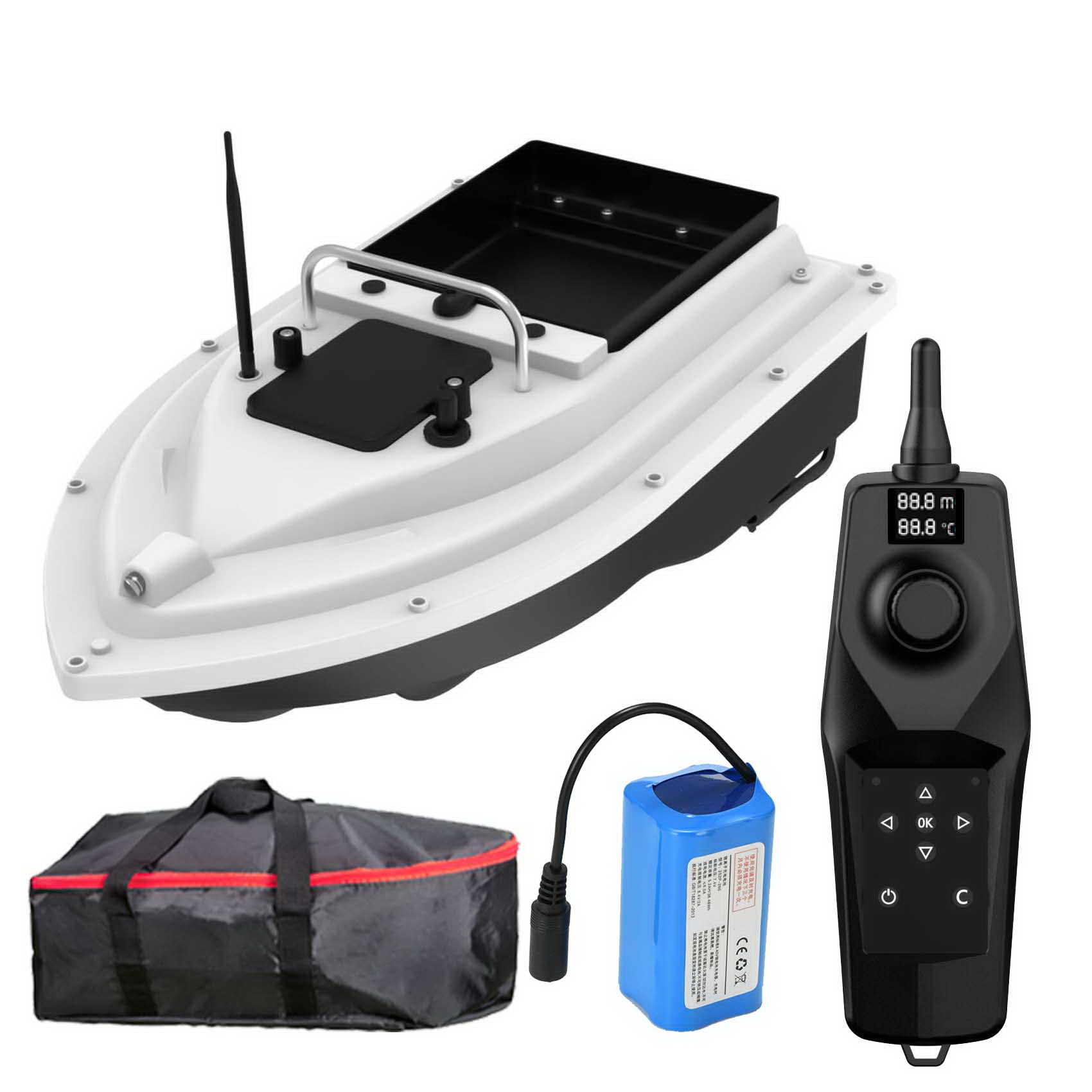D36 RC Fishing Bait Boat with  - Fishing Depth Finder recensione e prezzo