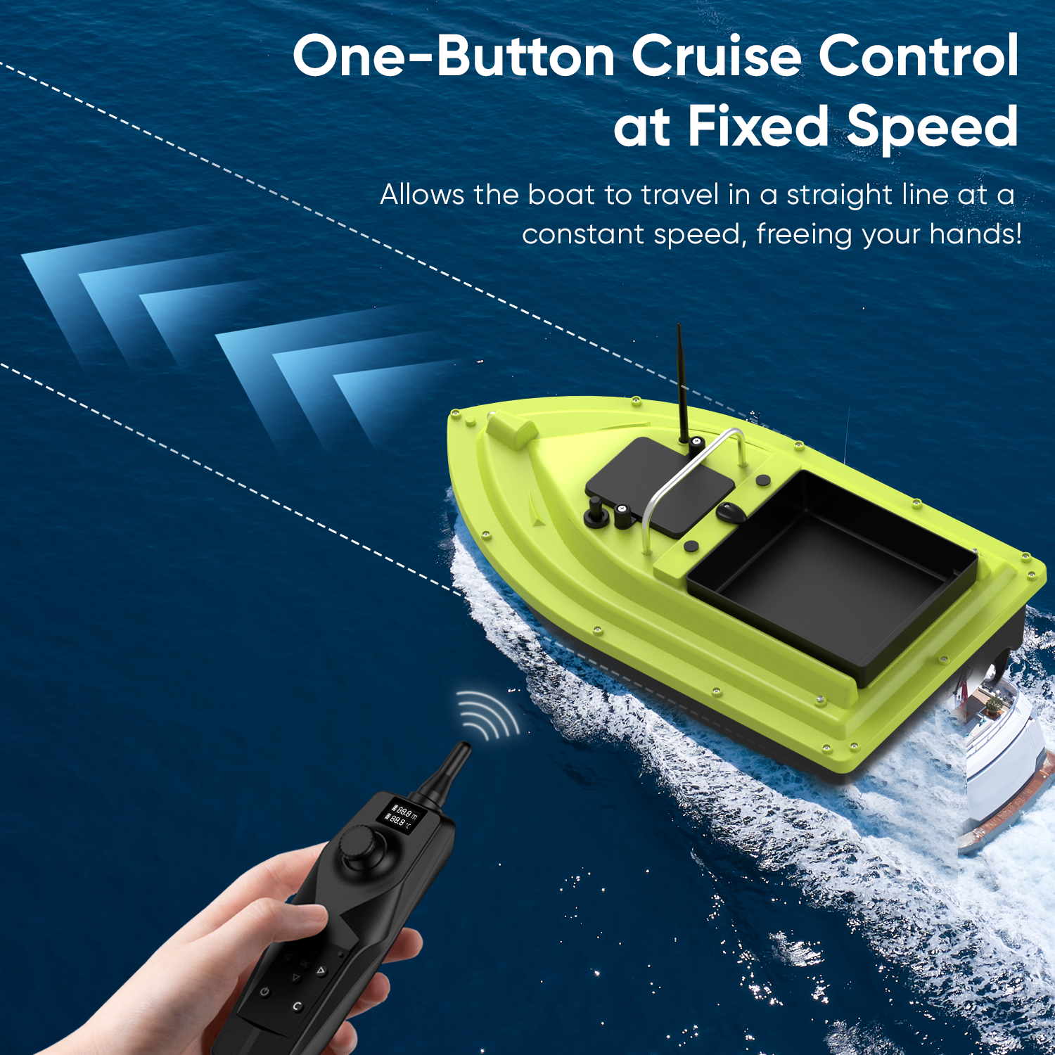 D36 RC Fishing Bait Boat with  - Fishing Depth Finder recensione e prezzo