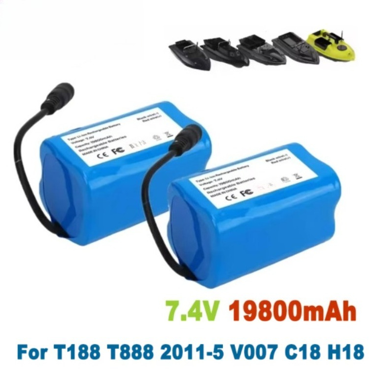 7.4V 19800mAh Battery with USB - Fish Finder Charger recensione e prezzo