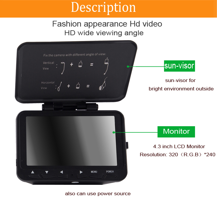 F06B Portable Underwater Visua - Underwater Camera recensione e prezzo